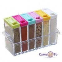       Seasoning six-piec set, 6 