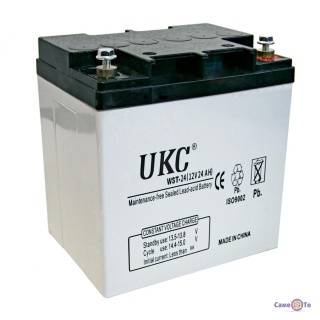   AGM Battery UKC WST-24 12V 24Ah - 
