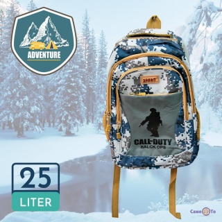     25L  "Call of Duty" Navy Digital Camo   
