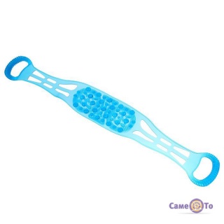   Dual sided back scrubber