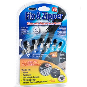      Fix a zipper 6 .
