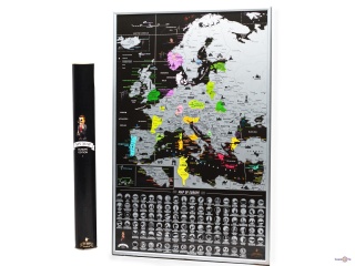    My Map Europe Edition ENG - Scratch Map