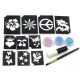     Shimmer Glitter Tattoos