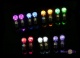Сяючі LED сережки гвоздики (кольори в асортименті)