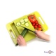 Обробна кухонна пластикова дошка на мийку для нарізки овочів