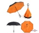 Зворотна механічна парасолька-палиця Reverse Umbrella, антипарасолька, купол - 106 см