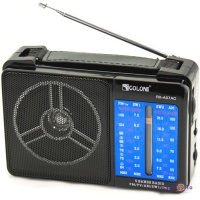 Музичний цифровий переносний FM-радіоприймач GOLON RX-A07AC