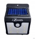 Вуличний LED світильник з датчиком руху на сонячній панелі Ever Brite (Эвер Брайт) - I-Zoom