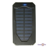 Повербанк (зовнішній акумулятор) з ліхтариком на сонячній батареї Strong Power Bank 3816, 50000mAh