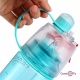 Спортивна пляшка-фляга для води з розпилювачем New.B, 600 мл.