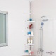 Кутова металева полиця для ванної кімнати Aidesen GY-188 Multi Corner Shelf до 320 см