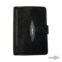 Чоловіче портмоне (гаманець) зі шкіри ската Classic Ckat