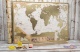 Скретч карта світу на стіну My Map Antique Edition ENG