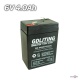 Свинцево-кислотний акумулятор для ДБЖ GDLiting 6V 4.0Ah GD-640 акумулятор UPS