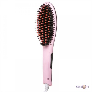 Гребінець випрямляч волосся Fast Hair Straightener HQT-906