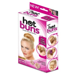 Валики для волосся Hot Buns Хот Банс - для об'ємних зачісок