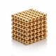 Неокуб 5 мм, neo cube, магнітні шарики, головоломка, колір золото