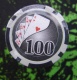 Покерний набір 200 фішок, кейс - металік