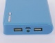 Портативний зарядний пристрій з USB Power Bank mini 1200mAh
