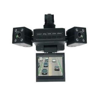 Автомобільний відеореєстратор на 2 камери Two Camera Car DVR