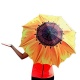 Оригінальна парасолька «Соняшник» від дощу і сонця