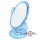 Кругле настільне косметичне дзеркало для макіяжу Cosmetic Mirror 14.5 см