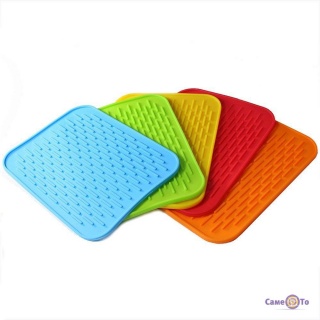 Силіконовий килимок-сушарка для посуду 22х16 см