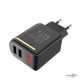     Hoco 2USB Charger LCD C39A 2.4