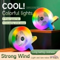 ���������� ���� ���������� Desktop Fan S37 c RGB ����������, 2.8W