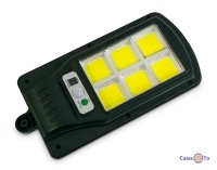        Solar Sensor Light BK-120-6COB