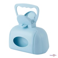 C-       Plastic Poop Scooper 