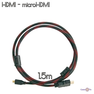  HDMI - micro HDMI 1.5  (V1.4)   HDMI//