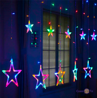 ó     "Star curtain 12-"  4.1  120 LED