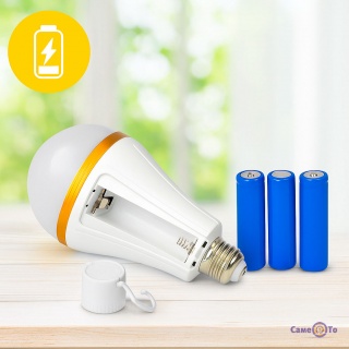     E27 New Emergency lamp 3x18650