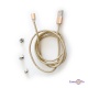     M3 1000mm GOLD (Micro-USB, Lightning, Type-C)