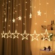    "Star curtain 12-WW"   4  120 LED
