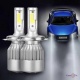 LED    H4 C6 LED Headlight 36W 3800LM DC8-48V  