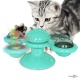         Rotate windmill cat toy 