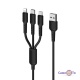      31 Borofone BX16 Micro-USB-TypeC-Lightning