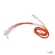    4  1 Flat Lightning/microUSB/30pin/DC2mm   
