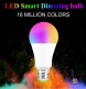 RGB  Tuya Smart LED Bulb, E27, WIFI,    