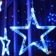    "6 ǳ" Star Curtain BLUE 4.2 120 LED