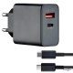   35 W PD Adapter, USB-C, USB-A  
