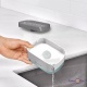          "Soap pump and sponge caddy"