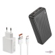 Power Bank Borofone 20000mAh BJ56A +  33W Power adapter Suit   Type c