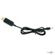  USB to DC 5.5 mm 12 , 1 , DC    USB