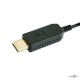  USB to DC 5.5 mm 12 , 1 , DC    USB