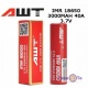    18650 AWT 3000 mAh -     