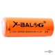 ���������� 26650 X-BALOG Li-Ion 4.2V 8800 mAh ������������
