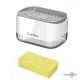         "Soap pump and sponge caddy"